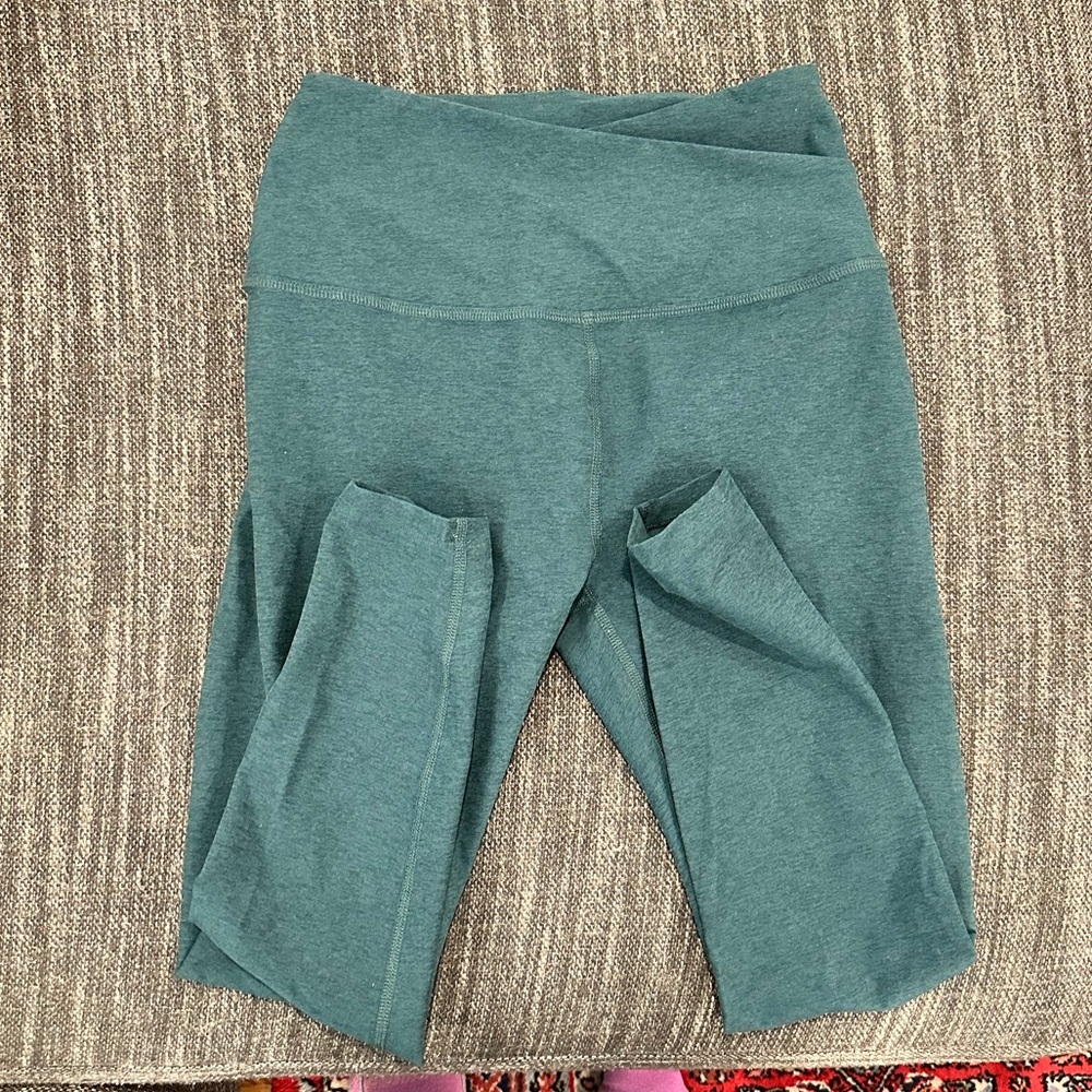 Beyond Yoga, Space Dye, Midi Length, Color Forest, Size L